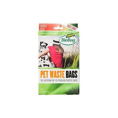 BioBag Biodegradable Dog Waste Bags Large 35 Bags/Box