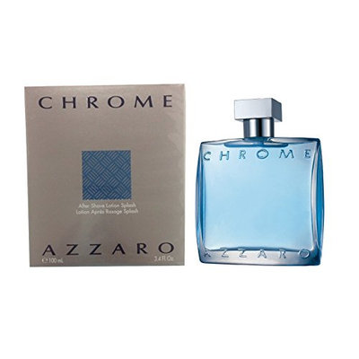 Chrome By Loris Azzaro For Men. Aftershave 3.4 Oz.