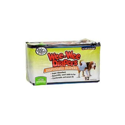 Four Paws Large Wee-Wee Disposable Dog Diapers