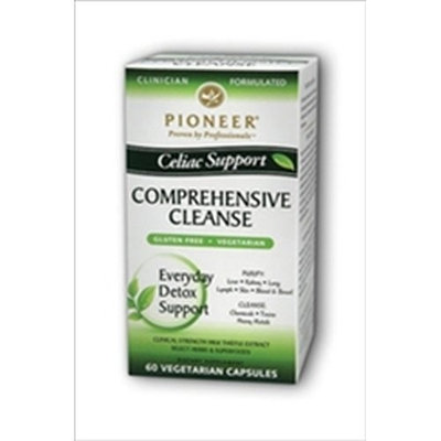 Pioneer Celiac Support Comprehensive Cleanse -- 60 Vegetarian Capsules