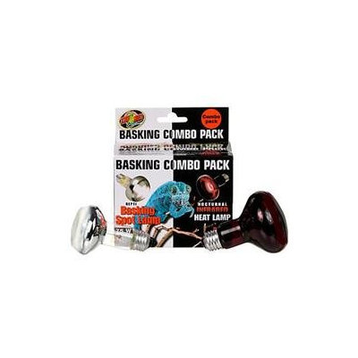 Zoo Med Laboratories SZMSRC1 75 watts Day Night Basking Bulb Combo Pack