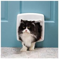 PetSafe PPA00-11325 4-Way Locking Cat Flap - White