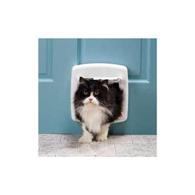 PetSafe PPA00-11325 4-Way Locking Cat Flap - White