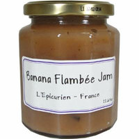 Epicurien Banana Flambee Jam 11.7 oz