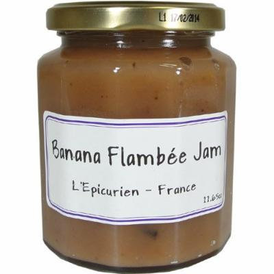 Epicurien Banana Flambee Jam 11.7 oz