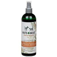 Vet's Best Natural Anti-Flea Easy Spray Shampoo - 16 oz