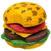 Superpet Pets International SSR62041 Combo Toy Crispy And Wood Hamburger