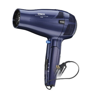 Conair 1875 Watt Ionic Conditioning Cord-Keeper Folding Handle Hair Dryer