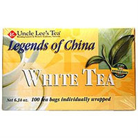 Uncle Lees Tea 0661330 Legends of China White Tea - 100 Tea Bags
