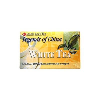 Uncle Lees Tea 0661330 Legends of China White Tea - 100 Tea Bags
