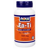 Now Foods Fo-ti, 100 Capsules / 560mg (pack Of 3)