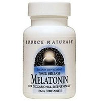 Source Naturals Melatonin Timed Release - 3 mg - 240 Tablets