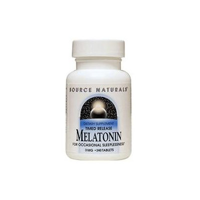 Source Naturals Melatonin Timed Release - 3 mg - 240 Tablets