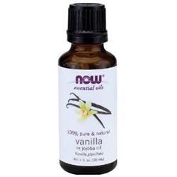 NOW Foods - Vanilla in Jojoba Oil 100 Natural Vanilla - 1 oz.