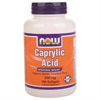 NOW Foods Caprylic Acid 600 mg Softgels
