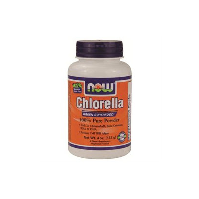 NOW Foods - Chlorella Pure Powder Certified Organic - 4 oz.