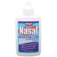 NOW Foods Solutions Activated Nasal Mist - 2 fl oz