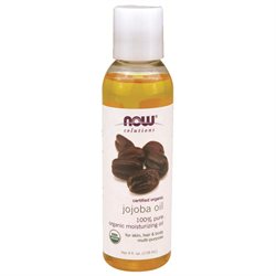 NOW Foods - Jojoba Oil Certified Organic - 4 oz.