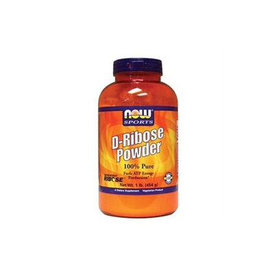 Now Nutrition NOW Foods - D-Ribose 100 Pure Powder - 1 lb.