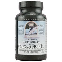 Source Naturals ArcticPure Enteric Coated Ultra Potency Omega-3 Fish Oil