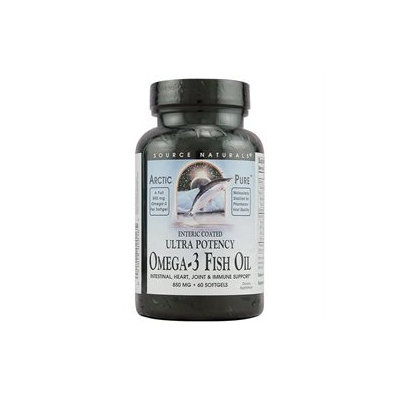 Source Naturals ArcticPure Enteric Coated Ultra Potency Omega-3 Fish Oil
