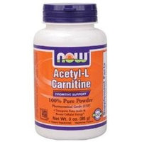 NOW Foods - Acetyl L-Carnitine Pure Powder - 3 oz.
