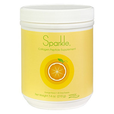 Sparkle Collagen Peptide Supplement Orange Flavor Powder