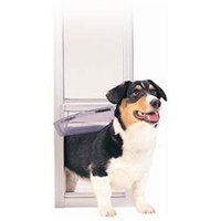 Radio Systems PetSafe 81 Deluxe White Patio Panel Pet Door, Large
