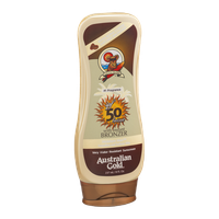 Australian Gold Moisture Max Exotic Blend Very Water Resistant Sunscreen with Instant Bronzer SPF 50