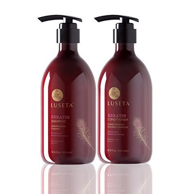 Luseta Keratin Smooth Shampoo & Conditioner Set 2x16.9oz