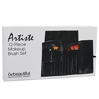 For Pro 12 Piece Bebeautiful Artiste Makeup Brush Set