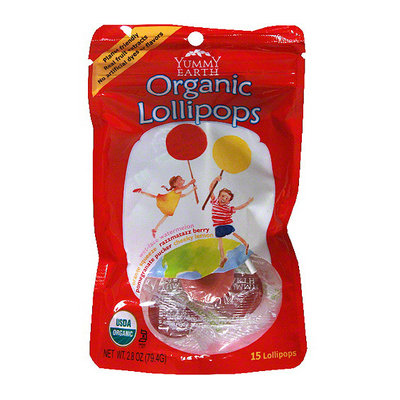 Yummyearth Organic Fruit Lollipops
