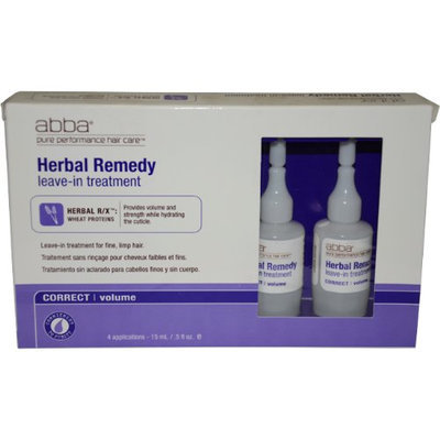 Abba Herbal Remedy Leave-in Treatment Correct Volume