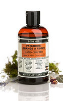 Magic Fairy Candles Patchouli Orange Clove all Natural Hand Crafted Body Oil 8oz