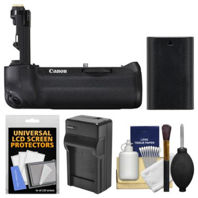 Canon BG-E16 Battery Grip for EOS 7D Mark II Digital SLR Camera with LP-E6 Battery & Charger + Accessory Kit