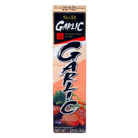 S B S&B Prepared Garlic Paste, 1.52-Ounce Tubes (Pack of 10)