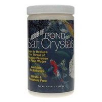 Ecological Labs AEL20356 Microbe Lift Pond Salt Crystals Pond Conditioners for Aquarium, 2.5-Pound
