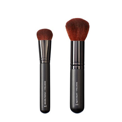 Makeover Vegan Love Chubby Blender and Jumbo Buffer Brush