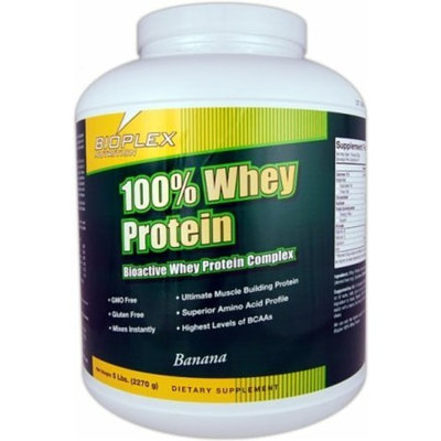 100% Whey Protein - Chocolate Bioplex Nutrition 5 lbs Powder