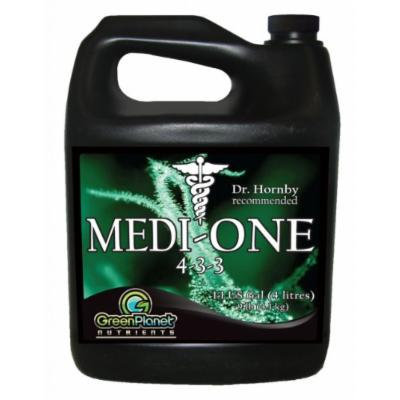 Green Planet Nutrients - MEDI-ONE (1 Liter) One Part, Start to Finish, All Natural Organic Garden Nutrient