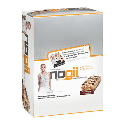 Nogii Elisabeth Hasselbeck's Peanut Butter & Chocolate High Protein Bars