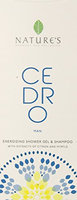 Nature's Cedro Energizing Shower Gel and Shampoo for Men