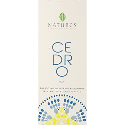 Nature's Cedro Energizing Shower Gel and Shampoo for Men