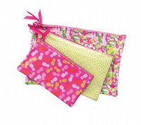 Danielle Enterprises Collection 3 Piece Cosmetic Bag Set