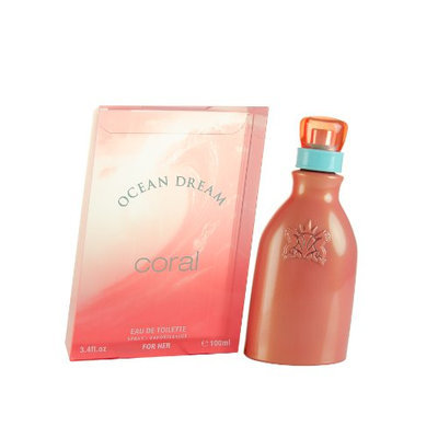 Ocean Dream Coral by Designer Parfums Ltd For Women. Eau De Toilette Spray 3.4-Ounces