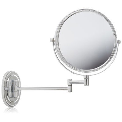 Jerdon JP7507CB 8-Inch Wall Mount Makeup Mirror with 7x Magnification