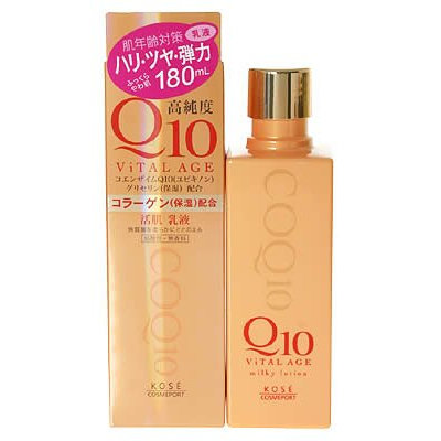 KOSE Vital Age Q10 Facial Milky Lotion