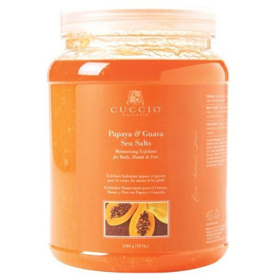 Cuccio Sea Salt Medium Crystals and Fine Salt Scrub