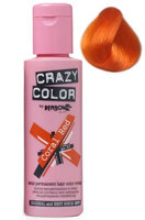 Crazy Color Semi Permanent Hair Color Cream Coral Red No.57 100ml