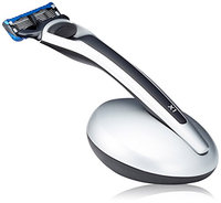 BOLIN WEBB X1 Argent Razor and Magnetic Stand Gift Set